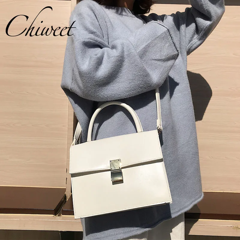 Chic Scrub Leather Box Bag Top-Handle Women Messenger Bags Brand Gold Buckle Shoulder Bag Ladies Simple Tote Designer Handbags
Chic Scrub Leather Box Bag Top-Handle Women Messenger Bags Brand Gold Buckle Shoulder Bag Ladies Simple Tote Designer Handbags