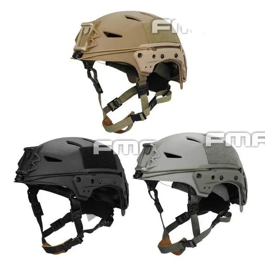 Фото NEW FMA MIC FTP BUMP Helmet EX Airsoft Simple System TB1044 BK/DE/FG | Спорт и развлечения
