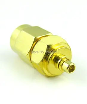 10 Pieces RF Connector Adapter SMA Male Plug to MMCX Plug Male Straight Goldplated Connector Adapter
10 Pieces RF Connector Adapter SMA Male Plug to MMCX Plug Male Straight Goldplated Connector Adapter