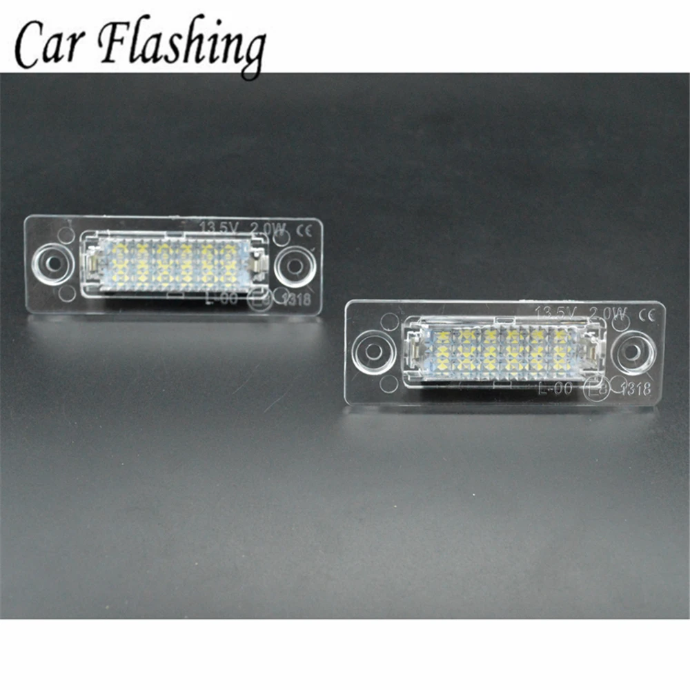 Car flashing 2Pcs License Number Plate Light Lamp 18-LED For VW/Caddy/Transporter/Passat/Golf/Touran/Jetta For Skoda No Error
Car flashing 2Pcs License Number Plate Light Lamp 18-LED For VW/Caddy/Transporter/Passat/Golf/Touran/Jetta For Skoda No Error