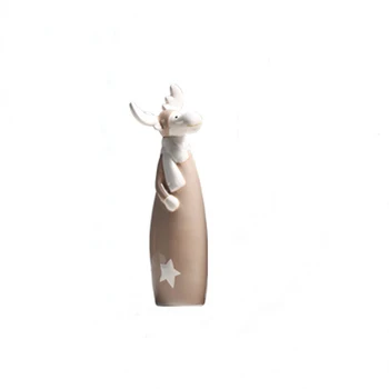20cm Height Ceramic Christmas Deer Gift for Living Room Furniture Decoration Art Toy Deer
20cm Height Ceramic Christmas Deer Gift for Living Room Furniture Decoration Art Toy Deer