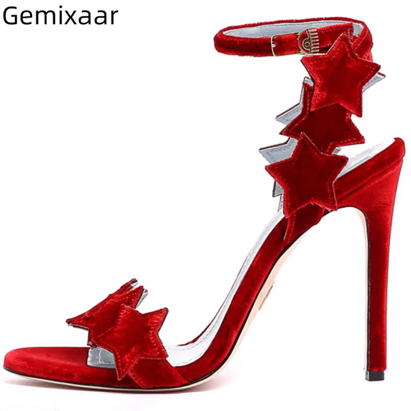 Stars Sandals Shoes Women Round Toe Slim Shallow Thin High Heels Sandalias Novelty Narrow Buckle Decor Stars Walking Sandals
Stars Sandals Shoes Women Round Toe Slim Shallow Thin High Heels Sandalias Novelty Narrow Buckle Decor Stars Walking Sandals
