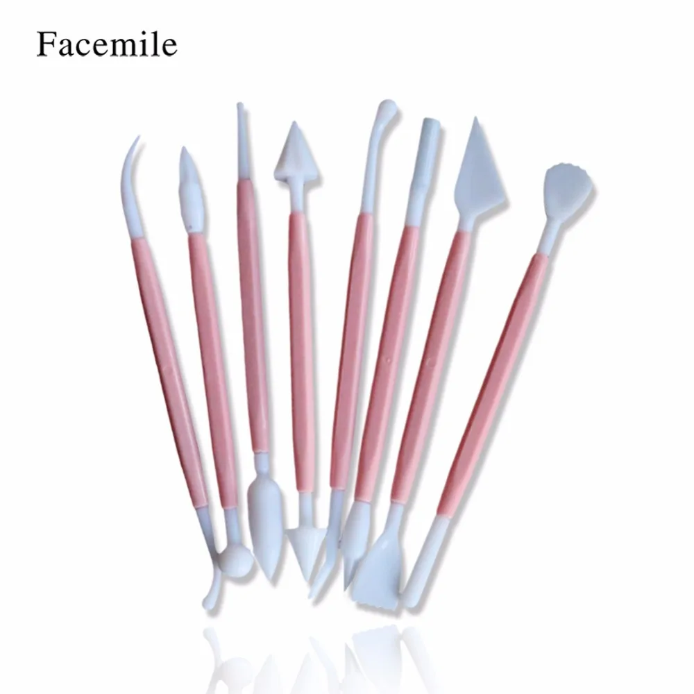 Facemile 8Pcs/Set Cake Decoration Pink Carving Tool Fondant Cake Mold DIY Baking Tools 02030
Facemile 8Pcs/Set Cake Decoration Pink Carving Tool Fondant Cake Mold DIY Baking Tools 02030