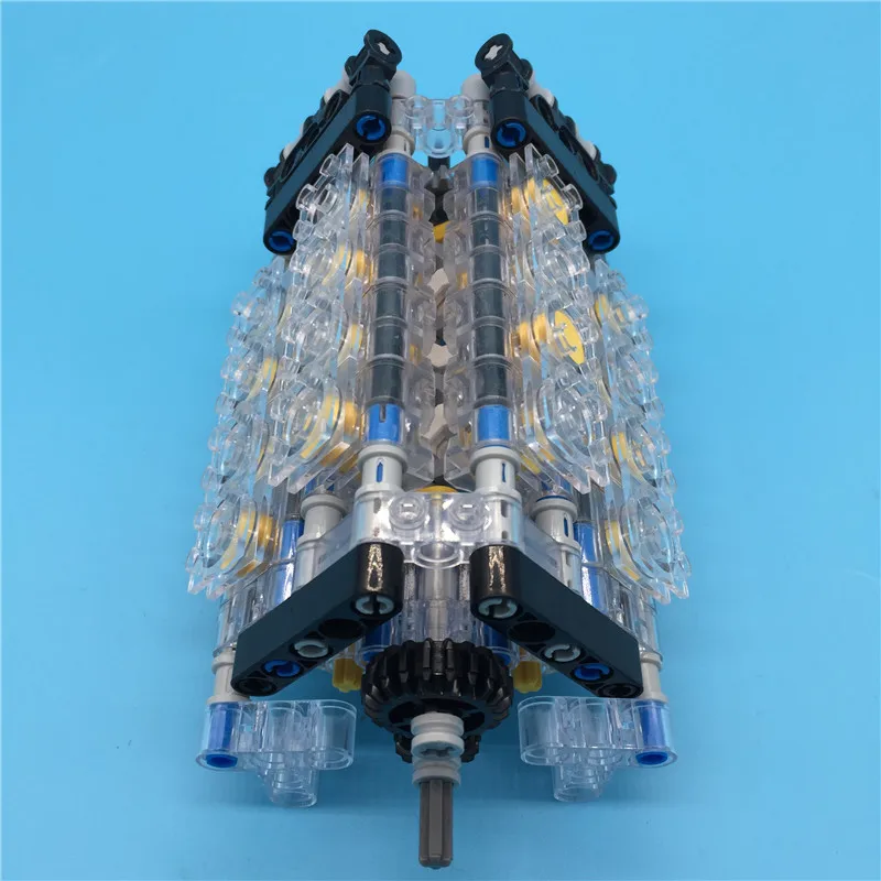 MOC V16-Engine Technic Parts Building Block Toys Engine Cylinder V16 W12 V8 mechanical Set Bulk DIY Toy Fit For legoes MOC Brick
MOC V16-Engine Technic Parts Building Block Toys Engine Cylinder V16 W12 V8 mechanical Set Bulk DIY Toy Fit For legoes MOC Brick