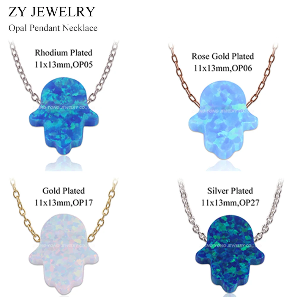 Hot Sale!! 925 Silver Fatima Blue Opal Pendant Jewelry Wholesale Silver Link Chain Hamsa Hand Fire Opal Necklaces for Women
Hot Sale!! 925 Silver Fatima Blue Opal Pendant Jewelry Wholesale Silver Link Chain Hamsa Hand Fire Opal Necklaces for Women