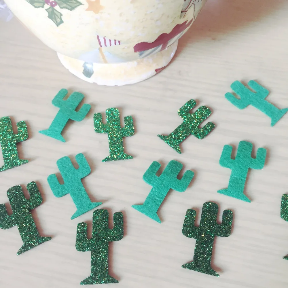 10g конфетти кактус Мексиканская Happy День рождения Разбрасыватели для стола