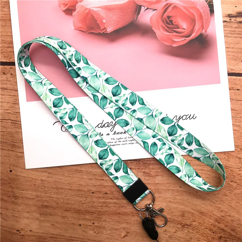 Lanyards for keys Neck Strap Small Fresh Leaves ID Card Gym Mobile Phone Straps USB badge holder DIY Hang Rope Lariat Lanyard
Lanyards for keys Neck Strap Small Fresh Leaves ID Card Gym Mobile Phone Straps USB badge holder DIY Hang Rope Lariat Lanyard