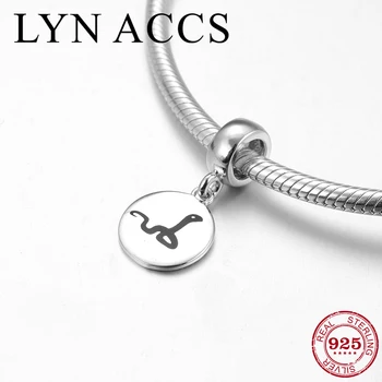 New Original 925 Silver Chinese 12 Zodiac Snake Pendant Charm Bead Fit Pandora Charms Bracelet Necklace DIY Women Jewelry 
New Original 925 Silver Chinese 12 Zodiac Snake Pendant Charm Bead Fit Pandora Charms Bracelet Necklace DIY Women Jewelry