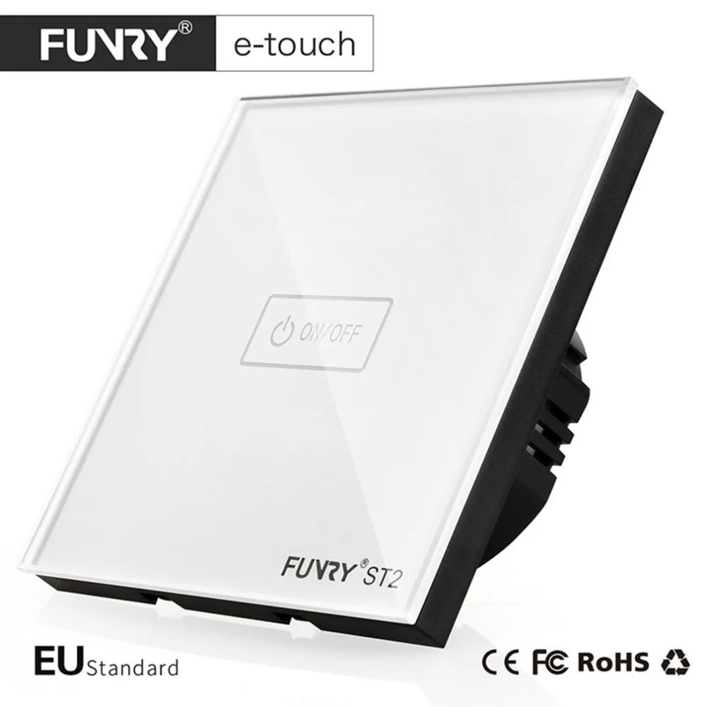 FUNRY ST2-1 ЕС интеллектуальные Кристалл Стекло Панель Smart Remote Управление сенсорный