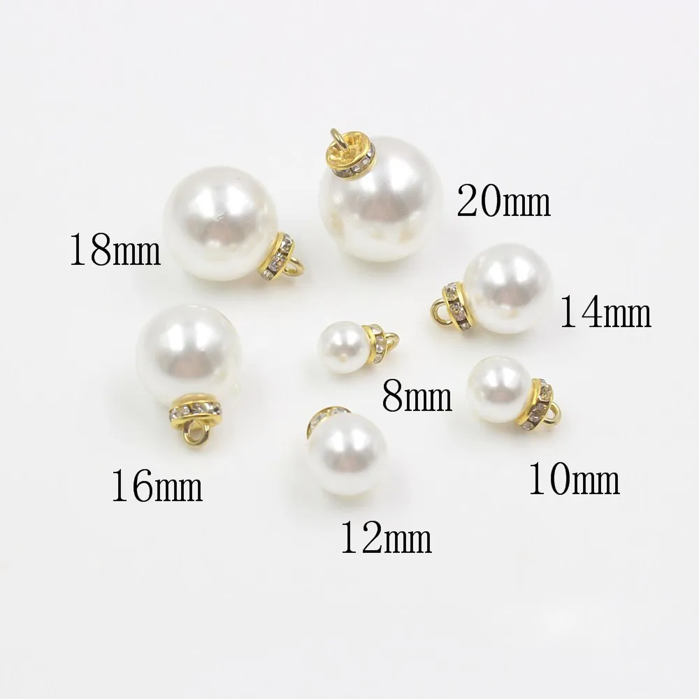 Good quality 8/10/12/14/16/18/20mm Pearl button sweater coat decoration buttons accessories DIY 10Pcs/Lot ZZ-0012
Good quality 8/10/12/14/16/18/20mm Pearl button sweater coat decoration buttons accessories DIY 10Pcs/Lot ZZ-0012