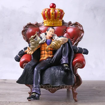 One Piece Anime P.O.P DL Shichibukai Sir Crocodile Big Sit on Sofa Ver. Boxed 26cm PVC Action Figure Model Doll Toys Gift
One Piece Anime P.O.P DL Shichibukai Sir Crocodile Big Sit on Sofa Ver. Boxed 26cm PVC Action Figure Model Doll Toys Gift