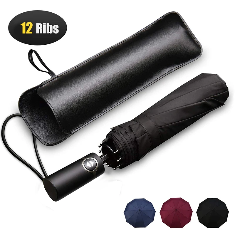Hot Sale Men Automatic Umbrella Windproof Rain 3 Folding Business Travel Umbrella Large Male Umbrella Women Frame 12K Strong
Hot Sale Men Automatic Umbrella Windproof Rain 3 Folding Business Travel Umbrella Large Male Umbrella Women Frame 12K Strong