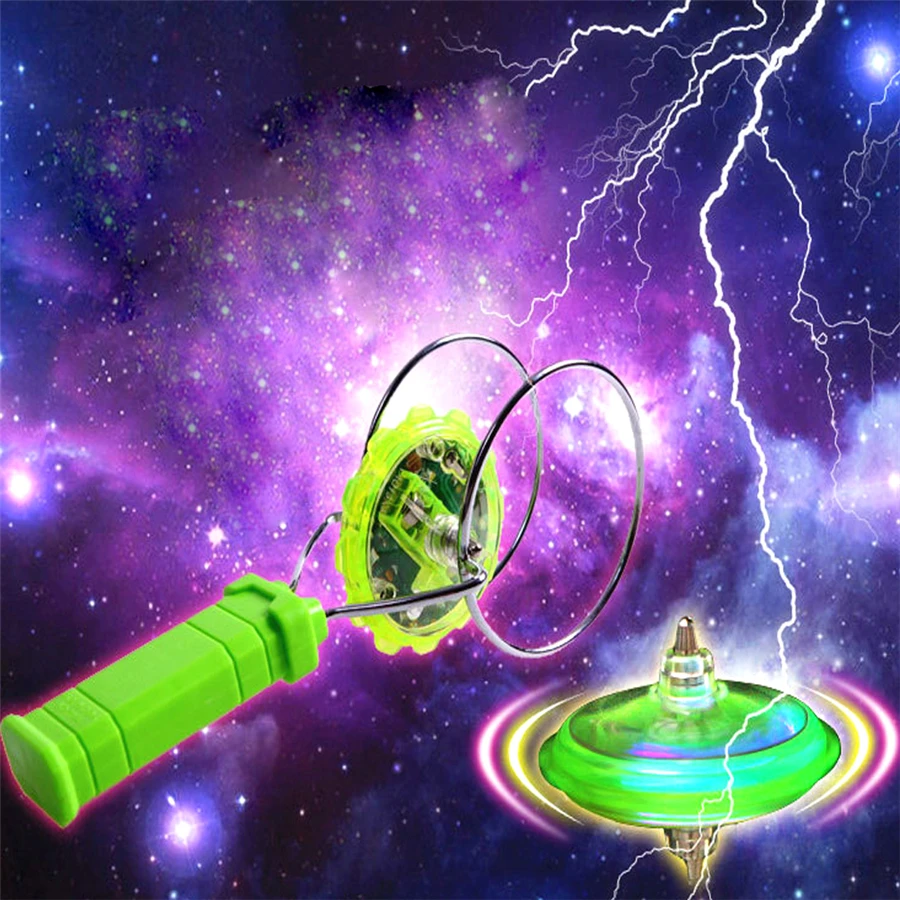 Flashing Led Spinning Top Magnetic Gyro Wheel Track Toy Magic Fantasy Laser Light Gyro Bauble Colorful Shine Plastic Kids Gift
Flashing Led Spinning Top Magnetic Gyro Wheel Track Toy Magic Fantasy Laser Light Gyro Bauble Colorful Shine Plastic Kids Gift