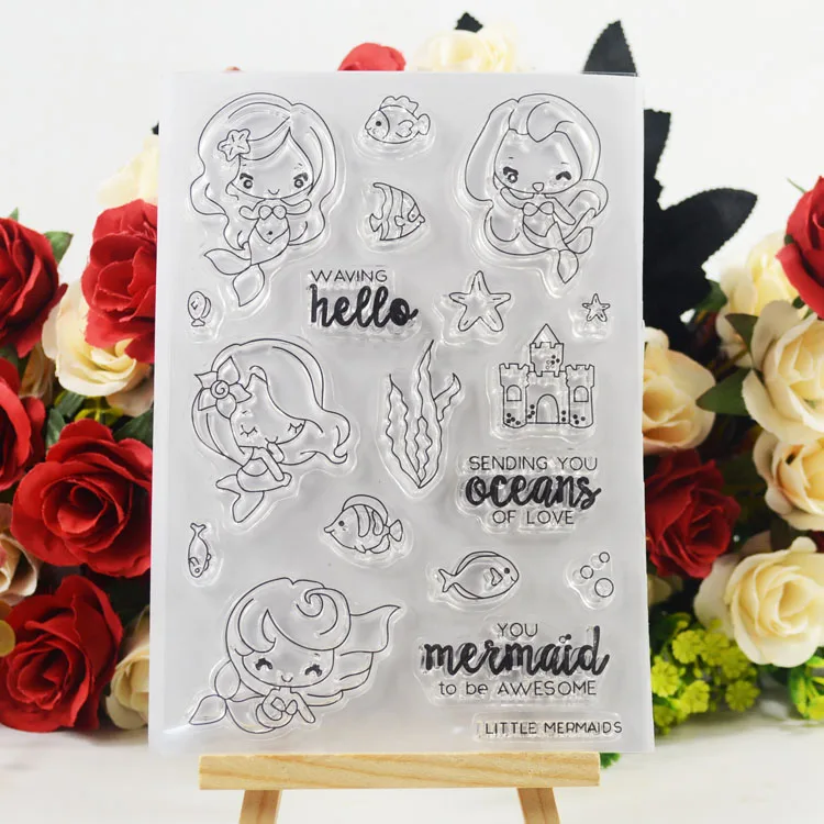 Transparent Clear Stamps / Silicone Seals for DIY scrapbooking photo album/Card Making
Transparent Clear Stamps / Silicone Seals for DIY scrapbooking photo album/Card Making