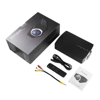 YG500 Mini Projector 1080P 1200 Lumen Portable LCD Home Projector USB HDMI VGA AV 3D LED Multimedia Screen Beamer Cinema Theater
YG500 Mini Projector 1080P 1200 Lumen Portable LCD Home Projector USB HDMI VGA AV 3D LED Multimedia Screen Beamer Cinema Theater