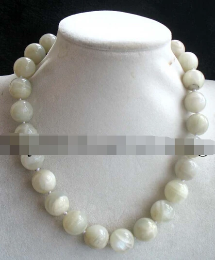 FREE SHIPPING>@@> N3804 wholesale white moonstone round 15-16mm necklace 17" nature beads handmade
FREE SHIPPING>@@> N3804 wholesale white moonstone round 15-16mm necklace 17" nature beads handmade