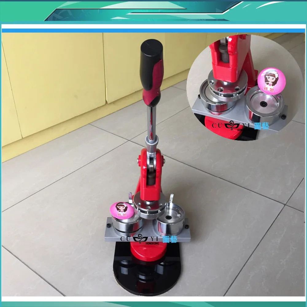 Button Maker Main button badge making machine Aluminum Badge/Button Maker Machine With Metal Slide Rails No Mould
Button Maker Main button badge making machine Aluminum Badge/Button Maker Machine With Metal Slide Rails No Mould