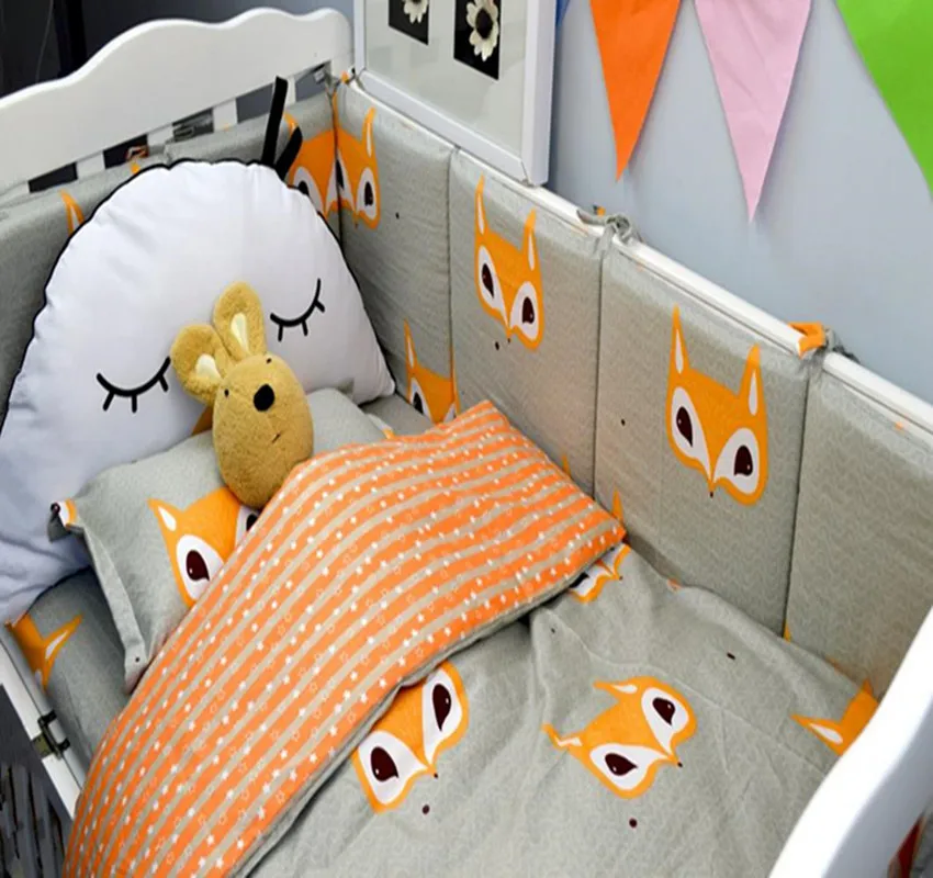 3Pcs/Sets Cotton Baby Bedding Set Cartoon Pattern Reactive Printing Cot Bedding Quilt Cover Baby Cot Sheet Crib Organizer
3Pcs/Sets Cotton Baby Bedding Set Cartoon Pattern Reactive Printing Cot Bedding Quilt Cover Baby Cot Sheet Crib Organizer