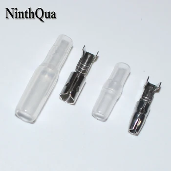 20sets 4.0mm DJ221 1Pin Car Electrical Connector Kits Male Female Bullet Butt Terminal + Sheath for Auto Motorcycle ect
20sets 4.0mm DJ221 1Pin Car Electrical Connector Kits Male Female Bullet Butt Terminal + Sheath for Auto Motorcycle ect