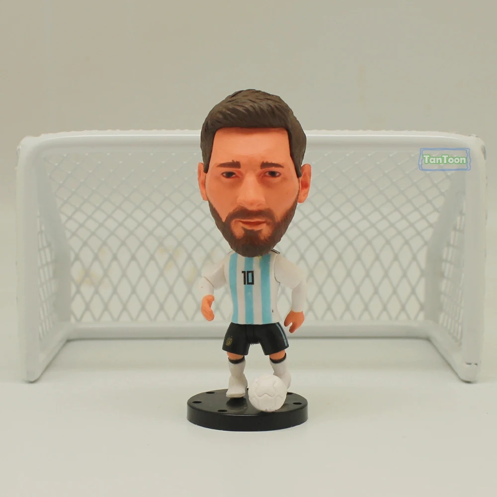 New arrival Soccer Star 2018 ARG 10# MESSI 6.5 cm Height Resin Dolls Action figure toys
New arrival Soccer Star 2018 ARG 10# MESSI 6.5 cm Height Resin Dolls Action figure toys