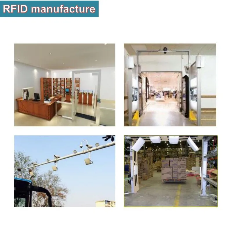 100 шт. uhf rfid ключ карты тег 860-960 МГц водонепроницаемый многоразовый 97*27 мм ABS 5 см-2 м