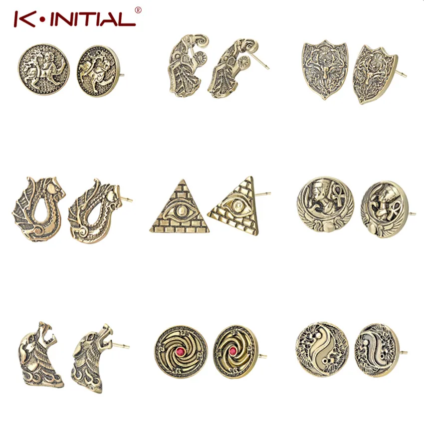 Kinitial Viking Runes Stud Earrings for Men Retro Viking Triangle Axe Earring Fashion Male Jewelry Gifts for Boyfriend Bricons
Kinitial Viking Runes Stud Earrings for Men Retro Viking Triangle Axe Earring Fashion Male Jewelry Gifts for Boyfriend Bricons