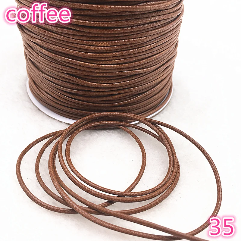 10meters Dia 1.0 /1.5mm Waxed Cotton Cord Waxed Thread Cord String Strap Necklace Rope Bead For Jewelry Making DIY Bracelet #35
10meters Dia 1.0 /1.5mm Waxed Cotton Cord Waxed Thread Cord String Strap Necklace Rope Bead For Jewelry Making DIY Bracelet #35