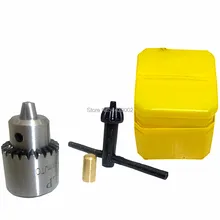 Taper Drill Chuck Drill Chuck Key JT0 Mount Capacity 0.3-4mm Tapered Mount Keyed Drills Chucks 3.17mm Motor Shaft Coupler + Case
Taper Drill Chuck Drill Chuck Key JT0 Mount Capacity 0.3-4mm Tapered Mount Keyed Drills Chucks 3.17mm Motor Shaft Coupler + Case
