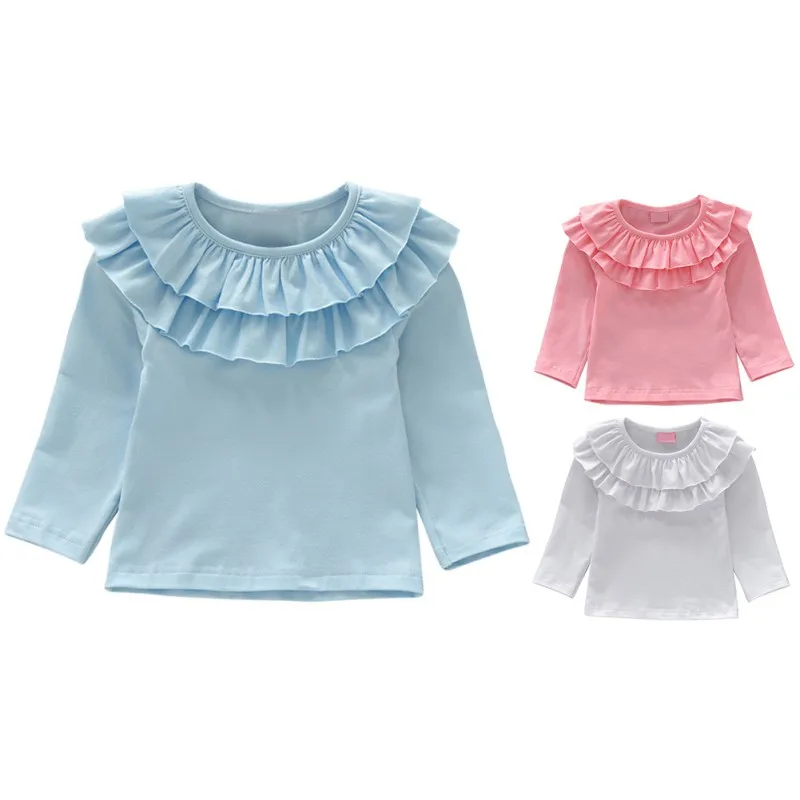 Girls Round Neck Long Sleeve Bottoming Shirt Girls Tops 2018 New Autumn Kids Casual Tees Children's Clothing 1-7Y 
Girls Round Neck Long Sleeve Bottoming Shirt Girls Tops 2018 New Autumn Kids Casual Tees Children's Clothing 1-7Y