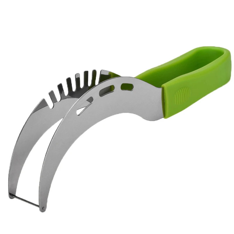 Безопасная ручка из полипропилена слайсер для арбуза нож нержавеющей стали