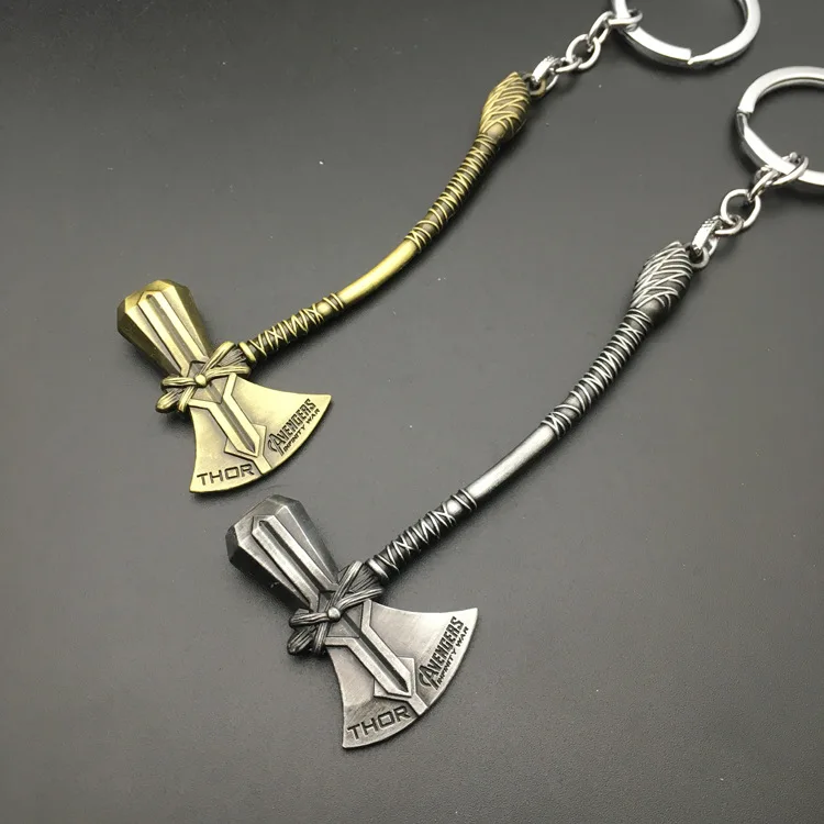 2019 Thor Axe keychain Avengers Infinity War Superhero Black Panther Keychain Key Ring Chaveiro Mask Key Chain Marvel Jewelry
2019 Thor Axe keychain Avengers Infinity War Superhero Black Panther Keychain Key Ring Chaveiro Mask Key Chain Marvel Jewelry