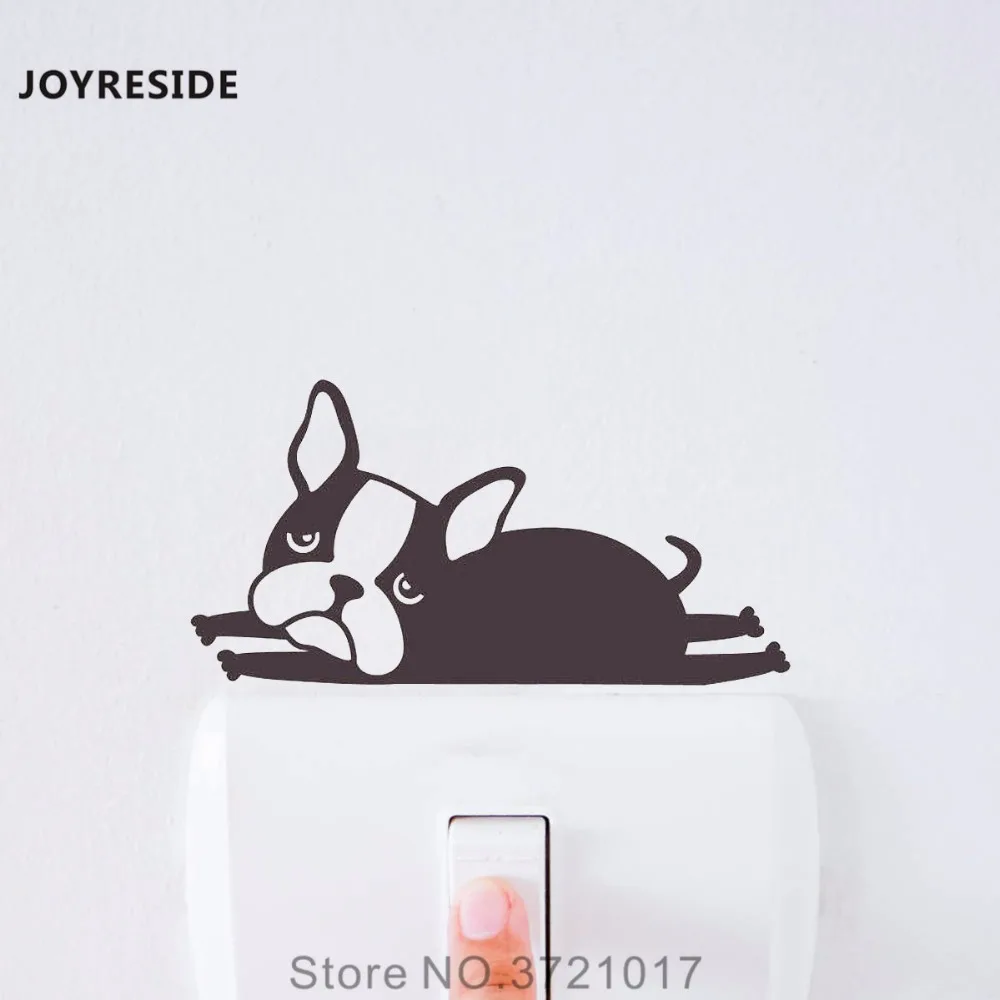 JOYRESIDE French Bulldog Lovely Dog Funny Light Switch Small Wall Decal Vinyl Sticker Kids Art Room Home Decor Decoration XY155
JOYRESIDE French Bulldog Lovely Dog Funny Light Switch Small Wall Decal Vinyl Sticker Kids Art Room Home Decor Decoration XY155