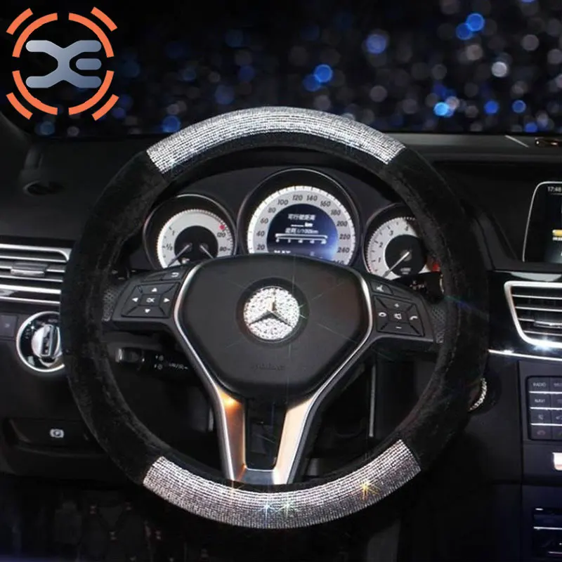 Rhinestone Steering Cover 1 Colors Diameter 38cm Steering Wheel Cover All Season Steering Wheel Cover For Women
Rhinestone Steering Cover 1 Colors Diameter 38cm Steering Wheel Cover All Season Steering Wheel Cover For Women