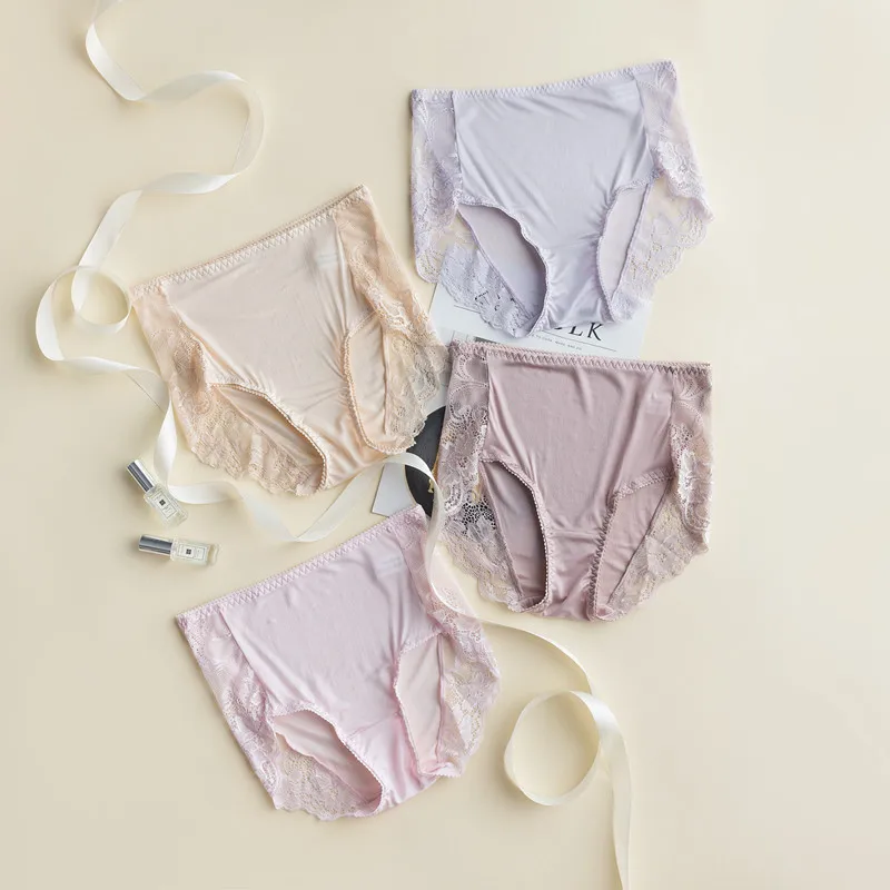 Guiyi Ladies 100% Nature Silk Lace Sexy Romantic Underwear Purple Young Girl's Boyshort Bag Hip Mid-rise Flat Angle Pants TG-025
Guiyi Ladies 100% Nature Silk Lace Sexy Romantic Underwear Purple Young Girl's Boyshort Bag Hip Mid-rise Flat Angle Pants TG-025