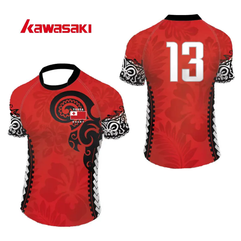 Kawasaki Brand Custom Rugby Practice Jerseys Men Breathable Polyester Sublimation Print Fans Rugby Uniforms jersey Shirts
Kawasaki Brand Custom Rugby Practice Jerseys Men Breathable Polyester Sublimation Print Fans Rugby Uniforms jersey Shirts