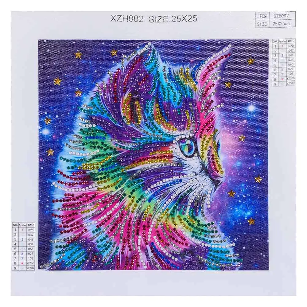 Diamond Painting 5D Drill Embroidery DIY Flower Animal Tree Shaped Crystal Painting Art Crafts 30 x 30cm Home Office Decoration
Diamond Painting 5D Drill Embroidery DIY Flower Animal Tree Shaped Crystal Painting Art Crafts 30 x 30cm Home Office Decoration