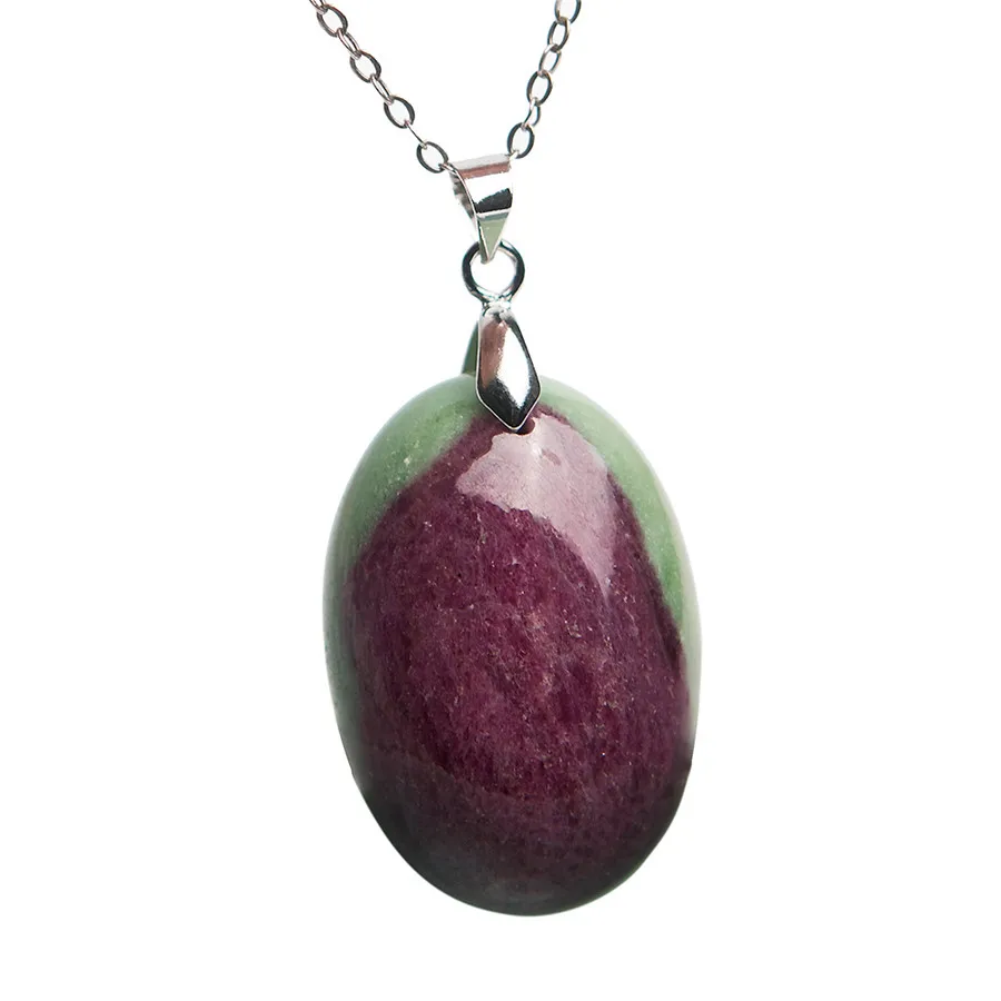 Genuine Natural Red Green Zoisite Stone Round Bead Crystal Women Pendant AAA 30x20x9mm
Genuine Natural Red Green Zoisite Stone Round Bead Crystal Women Pendant AAA 30x20x9mm