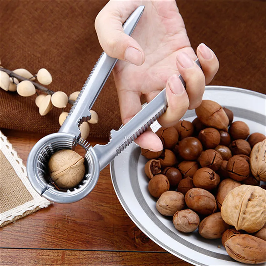 Nutcracker Sheller Crack Kitchen Clip Tool Pecan Filbert Nut Clamp Hazelnut Opener | Дом и сад