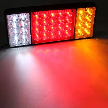 36 LED Rear Waterproof 12V DC Rectangle Removable Indicator Tail Light Trailer For Caravan Truck Useful Practical
36 LED Rear Waterproof 12V DC Rectangle Removable Indicator Tail Light Trailer For Caravan Truck Useful Practical