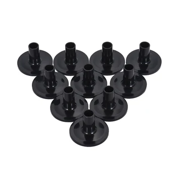 10pcs Drum Cymbal Sleeves Plastic Drum Set Cymbal Stands Replacement with Flange Base Black
10pcs Drum Cymbal Sleeves Plastic Drum Set Cymbal Stands Replacement with Flange Base Black