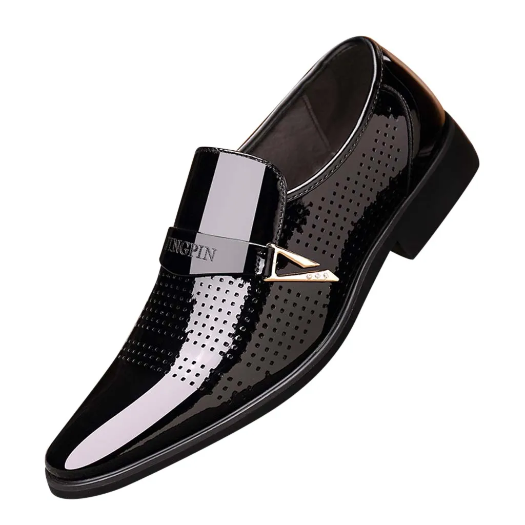 Men's Business Patent Leather Solid Summer Breathable Bright Leather Pointed Comfortable Tide Shoes PU Upper Material Apr 22
Men's Business Patent Leather Solid Summer Breathable Bright Leather Pointed Comfortable Tide Shoes PU Upper Material Apr 22