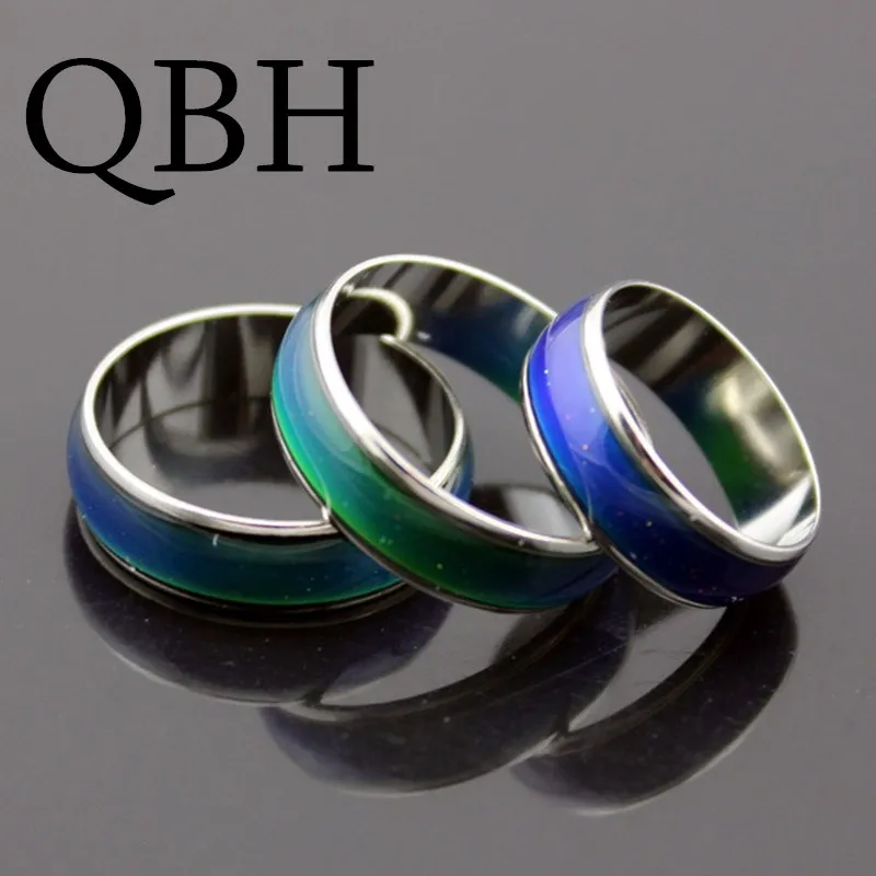 G038 New Creative Stainless Ring Changing Color Mood Rings Emotion Temperature Ring Wide 6mm Smart Women Men Girl Jewelry Gift
G038 New Creative Stainless Ring Changing Color Mood Rings Emotion Temperature Ring Wide 6mm Smart Women Men Girl Jewelry Gift