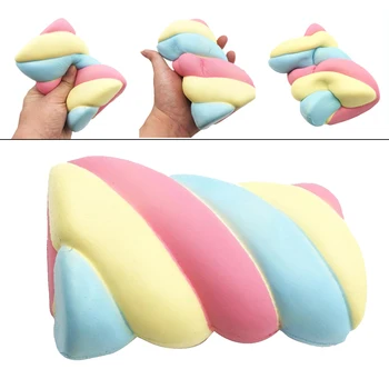 1PC 14.5cm Super Slow Rising Squeeze Squeeze Toy Rainbow Marshmallow Bread Shape Stress Reliever Kid Squeeze Toy Gift Decoration
1PC 14.5cm Super Slow Rising Squeeze Squeeze Toy Rainbow Marshmallow Bread Shape Stress Reliever Kid Squeeze Toy Gift Decoration