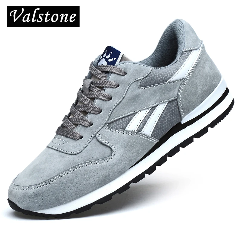 Valstone Genuine leather sneakers Men Breathable casual shoes non-slip outdoor walking shoes light weight for walking Blue Gray
Valstone Genuine leather sneakers Men Breathable casual shoes non-slip outdoor walking shoes light weight for walking Blue Gray