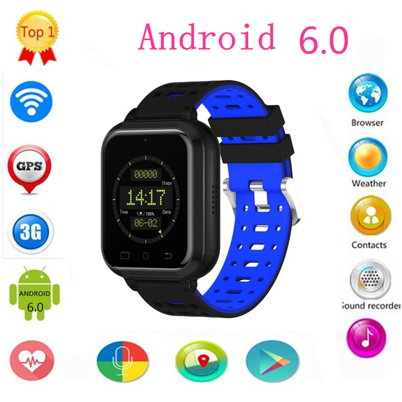 

2018 New M1 Q1 Pro 4G smart watch Android 6.0 MTK6737 1GB/8GB SmartWatch Phone Heart Rate Sim Card Support 1.54 HD WiFi GPS
