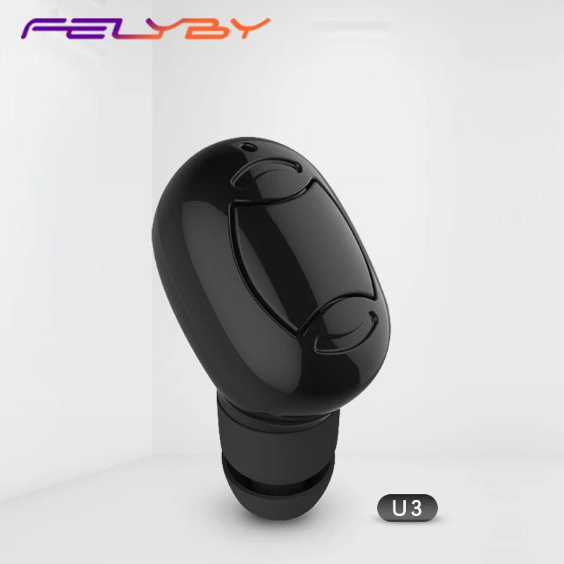 FELYBY Explosion U3 Bluetooth 4.1 Wireless Earphone Mini sports business Bluetooth headset Portable USB charging mini
FELYBY Explosion U3 Bluetooth 4.1 Wireless Earphone Mini sports business Bluetooth headset Portable USB charging mini