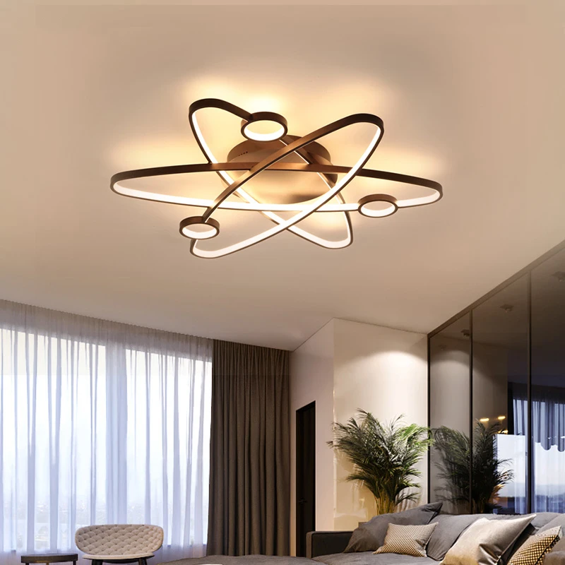 Creative new modern led ceiling chandelier living room bedroom dining room decoration dimming family chandelier AC90-260V
Creative new modern led ceiling chandelier living room bedroom dining room decoration dimming family chandelier AC90-260V