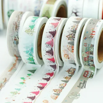 (5 pieces/lot) Christmas Washi Tape Cute Decoration Scrapbooking Tape Paper Masking Tape
(5 pieces/lot) Christmas Washi Tape Cute Decoration Scrapbooking Tape Paper Masking Tape