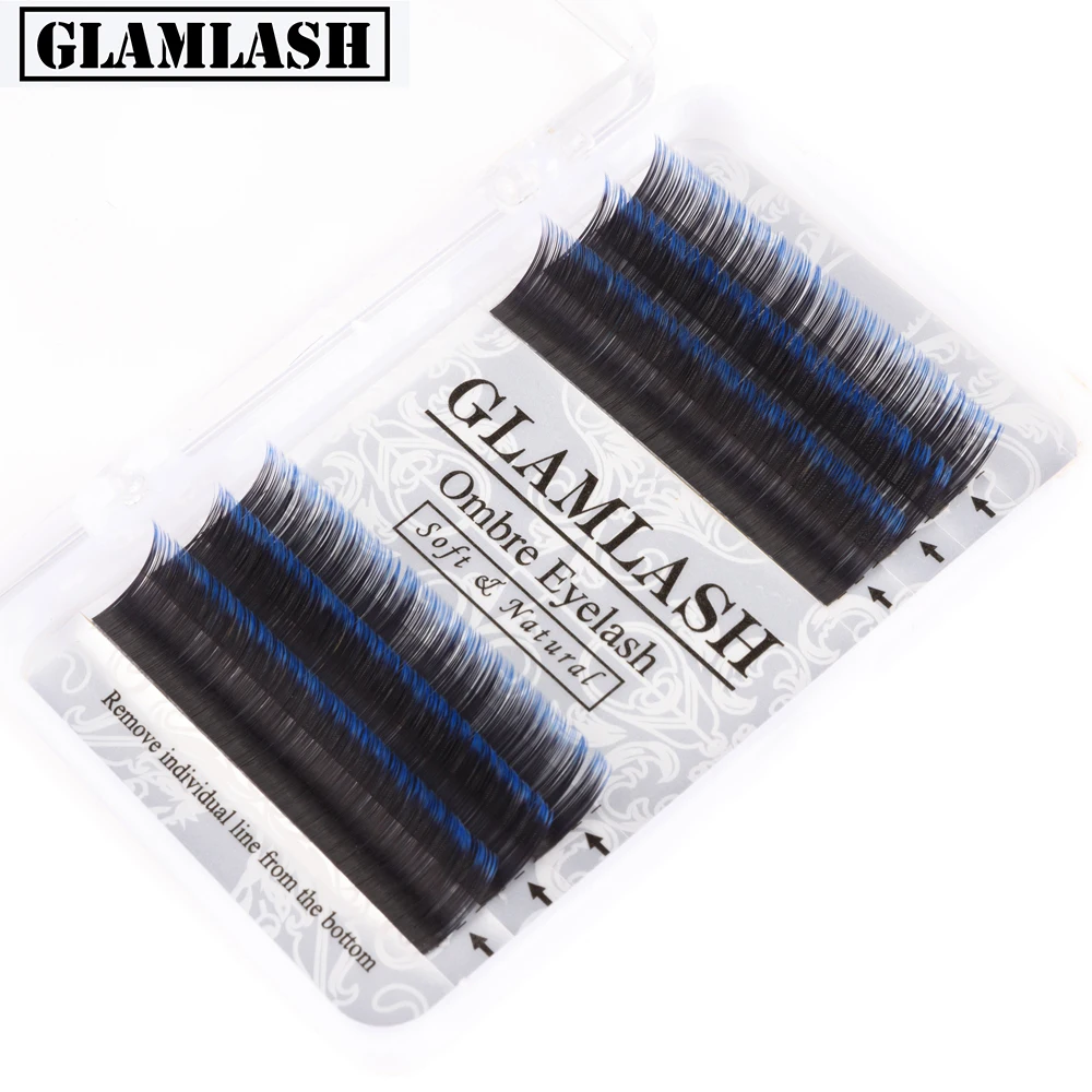 GLAMLASH New C Curl 8-12mm False Lashes Gradient Blue Purple Eyelash Individual Colored Lashes Faux Eyelash Extensions
GLAMLASH New C Curl 8-12mm False Lashes Gradient Blue Purple Eyelash Individual Colored Lashes Faux Eyelash Extensions