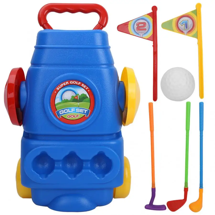 Children Kids Golf Clubs Toys Multi-colored Plastic Mini Golf Clubs Cart Toy Set Children Kids Indoor Sports Game Golf Accessory
Children Kids Golf Clubs Toys Multi-colored Plastic Mini Golf Clubs Cart Toy Set Children Kids Indoor Sports Game Golf Accessory